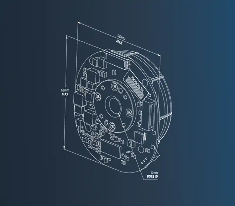 Diagram of Titan Integrated Servo Drive
